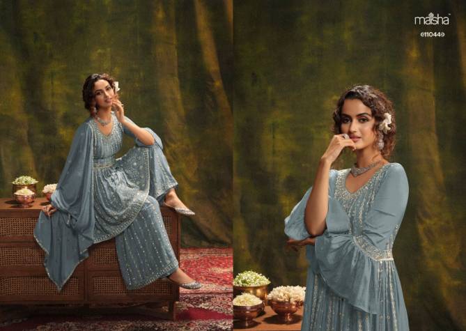 Maisha Sironah Fancy Stylish Festive Wear Salwar Suit Collection